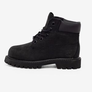 Timberland Black 6 inch Classic Waterproof Premium Boots